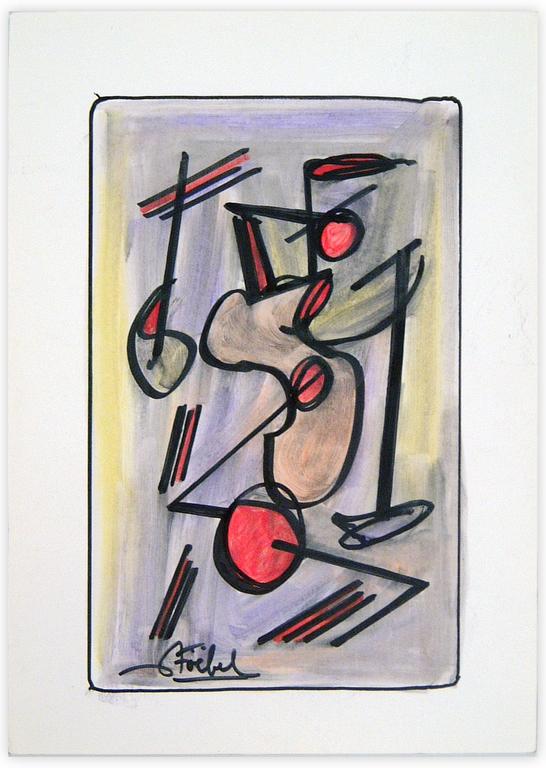 Catalogue raisonné, Edgar Stoëbel, abstract — 