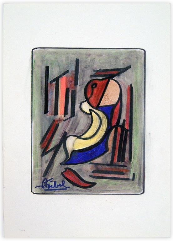 Catalogue raisonné, Edgar Stoëbel, abstract — 