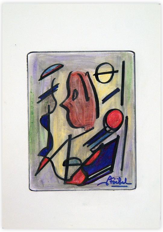 Catalogue raisonné, Edgar Stoëbel, abstract — 