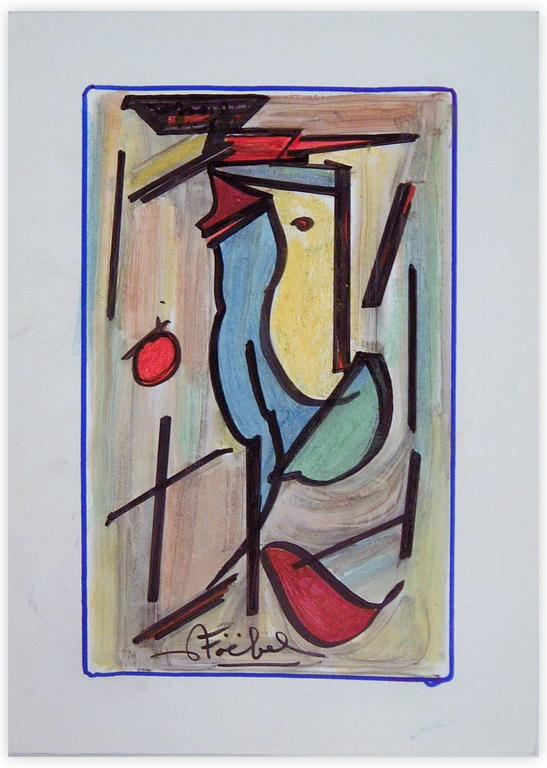 Catalogue raisonné, Edgar Stoëbel, abstract — 