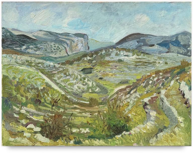 Catalogue raisonné, Henri Baviera, Le Col de Vence — 1960