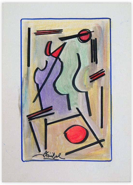 Catalogue raisonné, Edgar Stoëbel, abstract — 