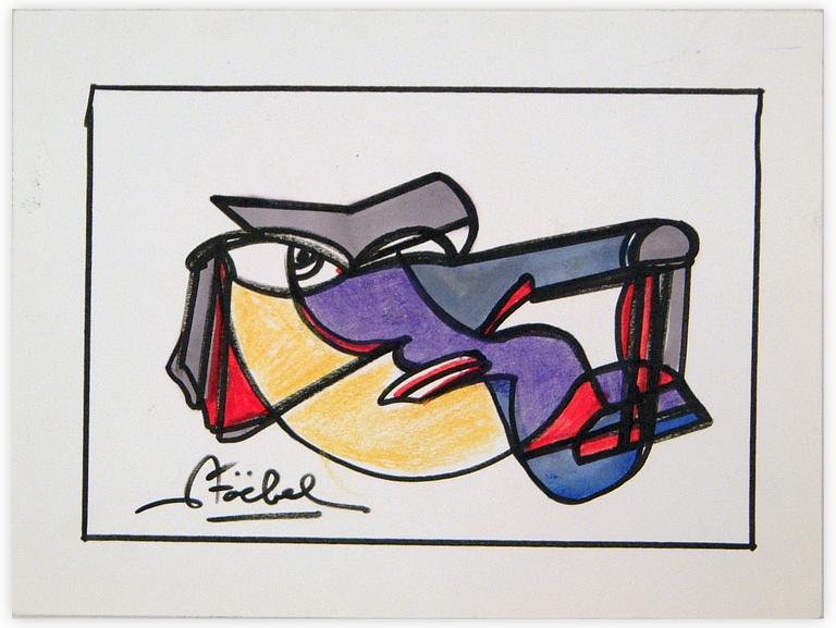 Catalogue raisonné, Edgar Stoëbel, abstract — 
