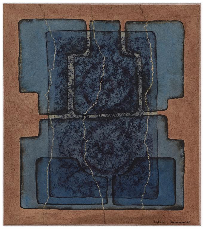 Catalogue raisonné, Henri Maccheroni, L'Archéologie bleue - 1978