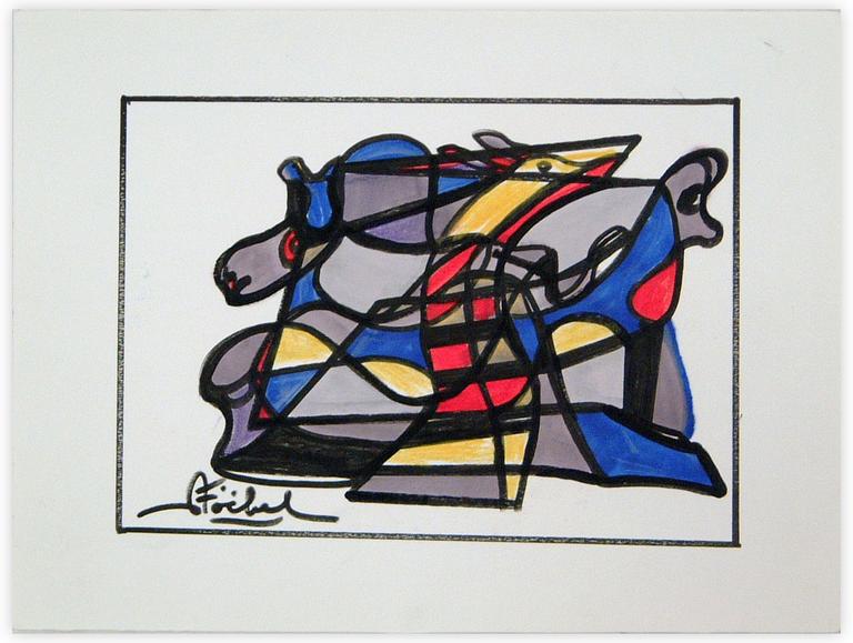 Catalogue raisonné, Edgar Stoëbel, abstract — 