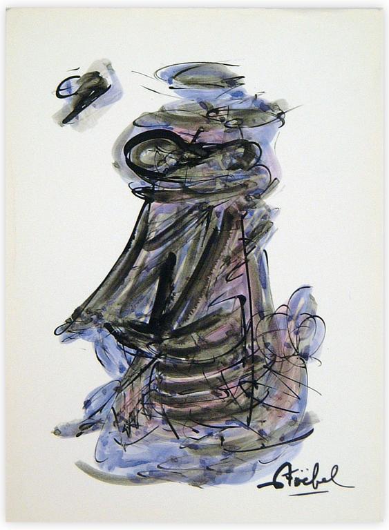 Catalogue raisonné, Edgar Stoëbel, abstract - character ? — 