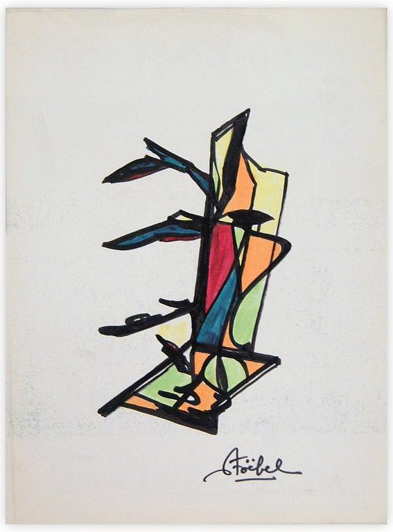 Catalogue raisonné, Edgar Stoëbel, abstract — 