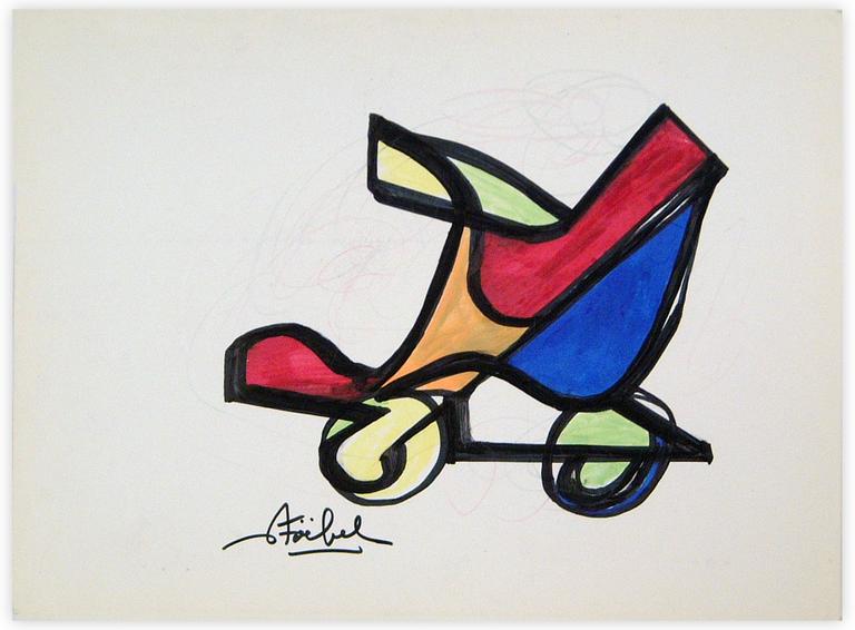 Catalogue raisonné, Edgar Stoëbel, abstract — 