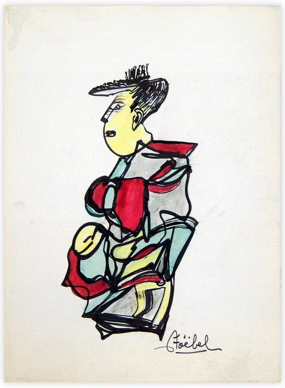 Catalogue raisonné, Edgar Stoëbel, abstract character — 