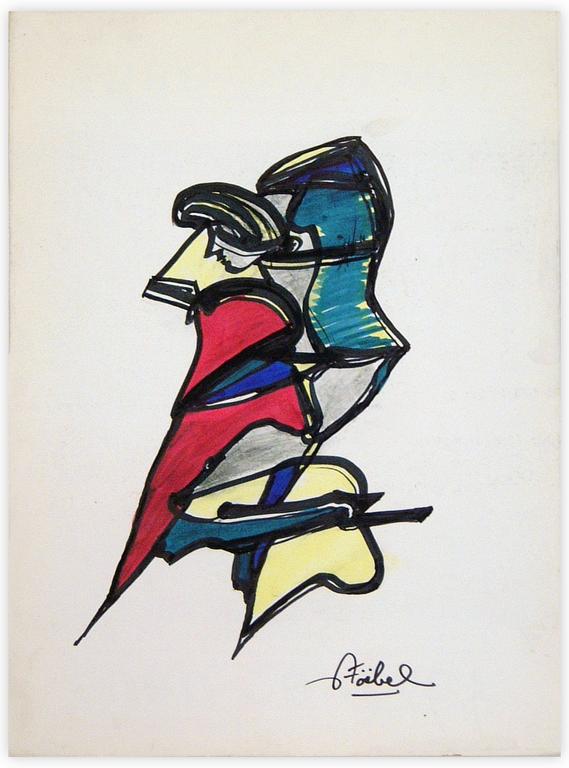 Catalogue raisonné, Edgar Stoëbel, abstract — 