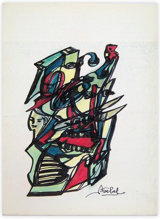 Catalogue raisonné, Edgar Stoëbel, abstract — 
