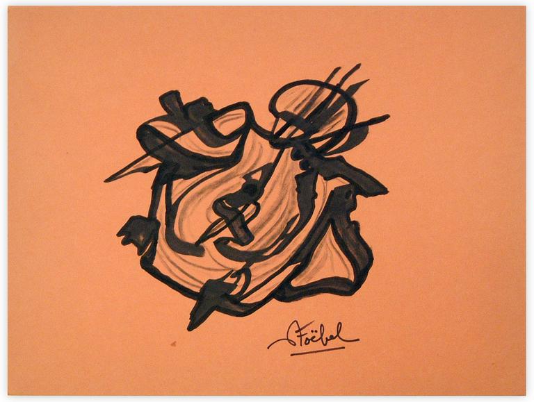 Catalogue raisonné, Edgar Stoëbel, abstract — 
