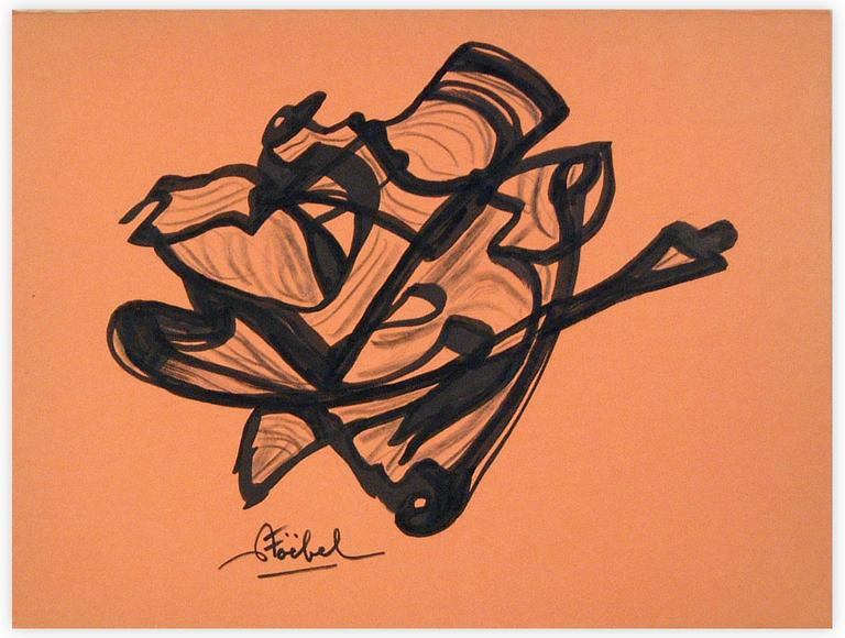 Catalogue raisonné, Edgar Stoëbel, abstract — 