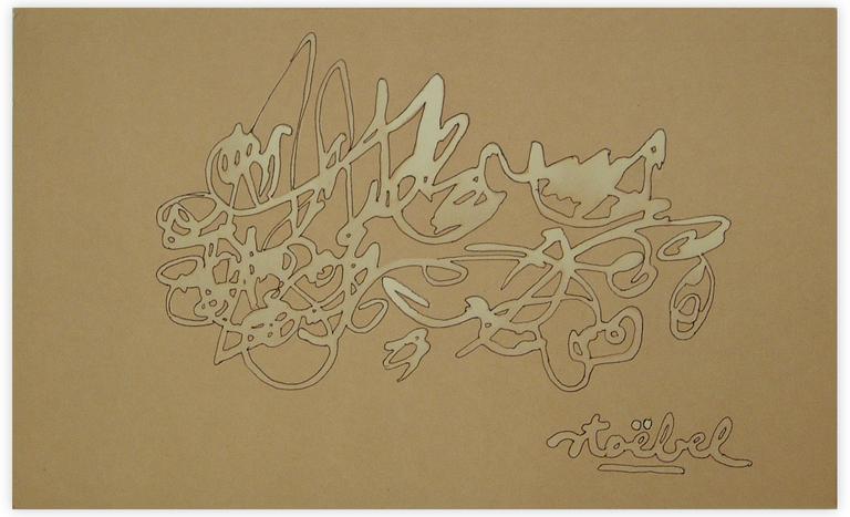 Catalogue raisonné, Edgar Stoëbel, abstract — 