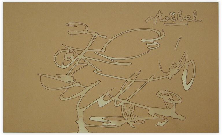 Catalogue raisonné, Edgar Stoëbel, abstract — 