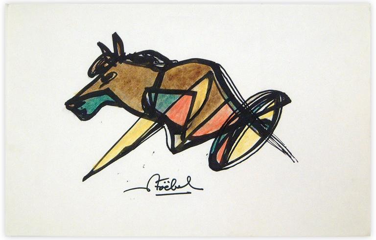 Catalogue raisonné, Edgar Stoëbel, hippique — 