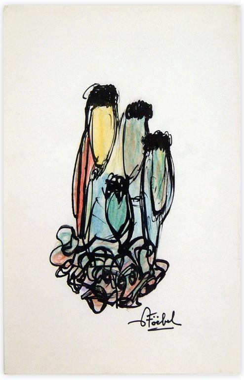 Catalogue raisonné, Edgar Stoëbel, abstract family — 