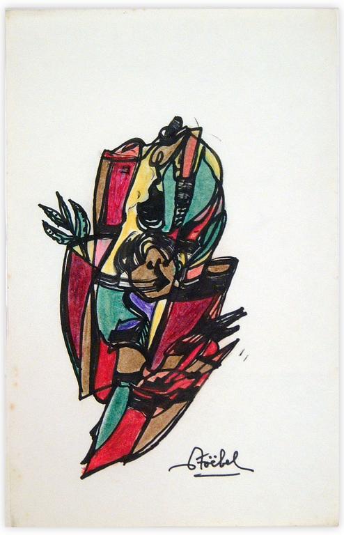 Catalogue raisonné, Edgar Stoëbel, abstract — 