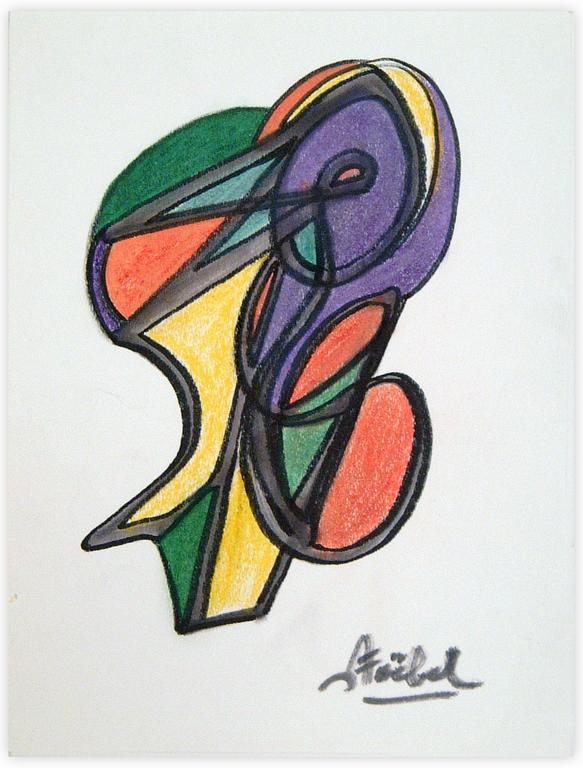 Catalogue raisonné, Edgar Stoëbel, abstract — 