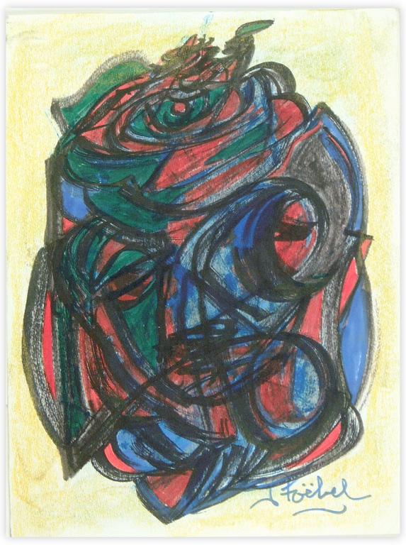 Catalogue raisonné, Edgar Stoëbel, abstract amalgam — 