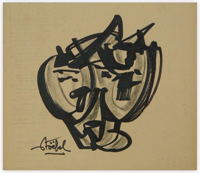 Catalogue raisonné, Edgar Stoëbel, abstract — 