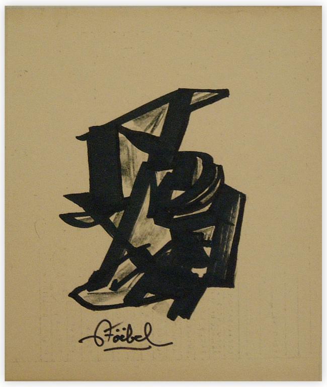 Catalogue raisonné, Edgar Stoëbel, abstract — 