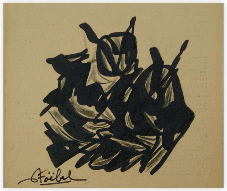Catalogue raisonné, Edgar Stoëbel, abstract — 