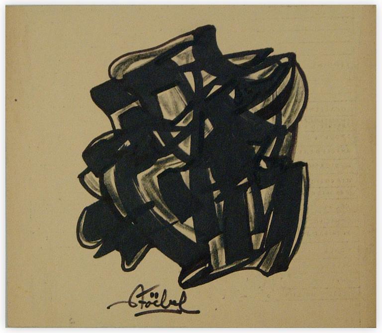 Catalogue raisonné, Edgar Stoëbel, abstract — 