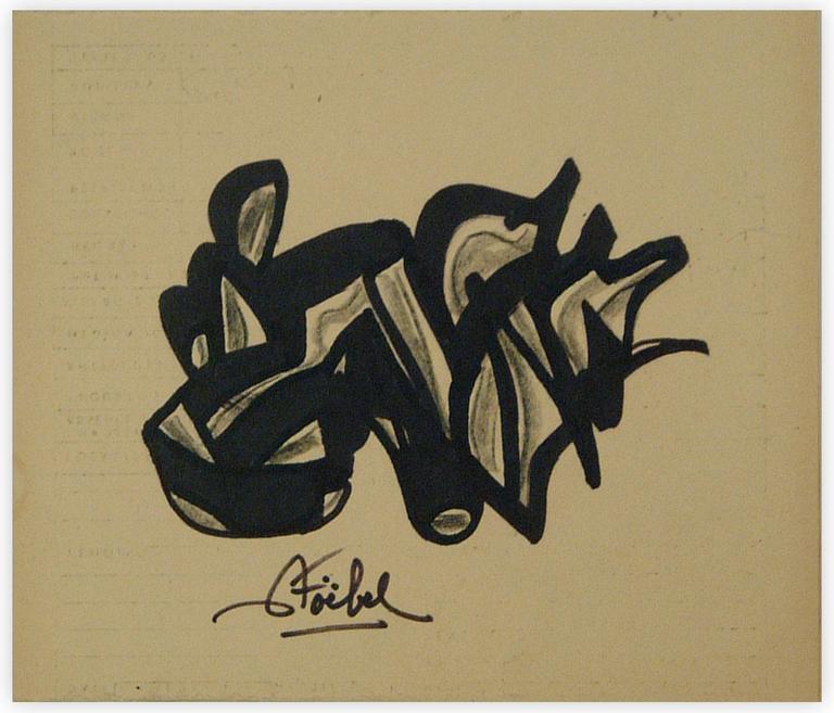Catalogue raisonné, Edgar Stoëbel, abstract — 