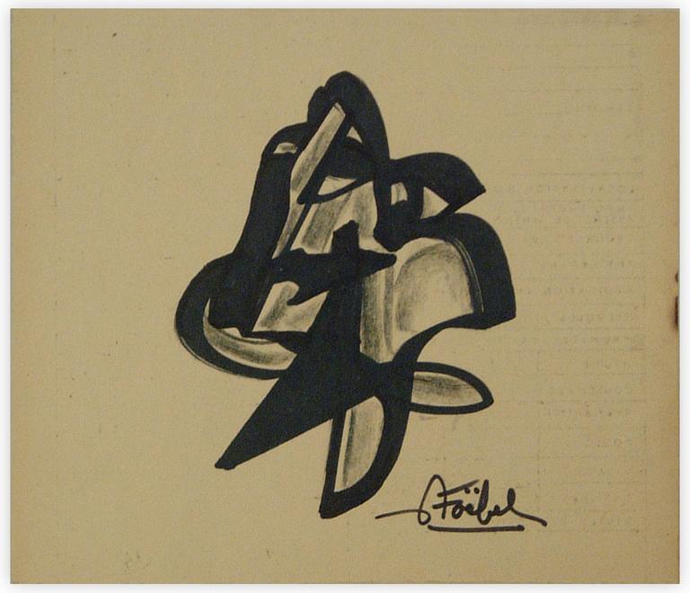 Catalogue raisonné, Edgar Stoëbel, abstract — 