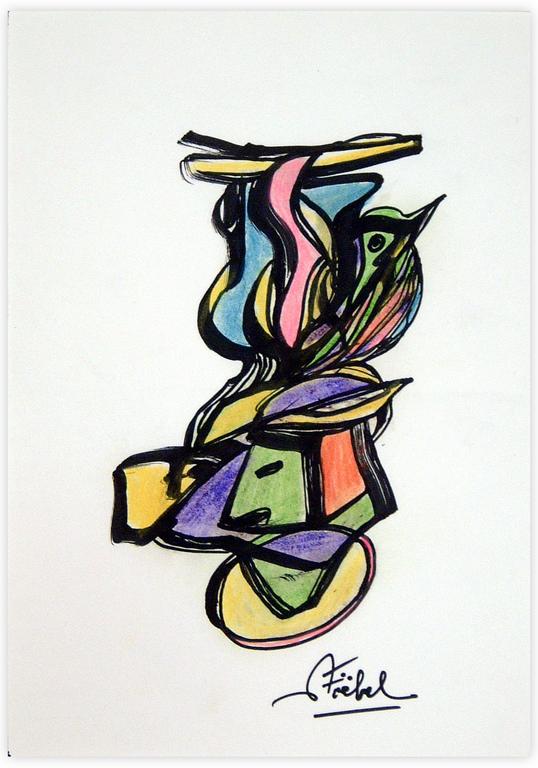 Catalogue raisonné, Edgar Stoëbel, abstract — 