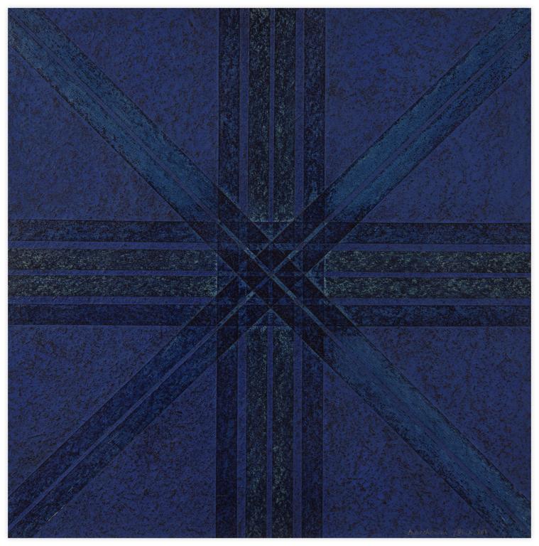 Catalogue raisonné, Henri Maccheroni, Egypte-bleu ( 1ère série) - circa 1986