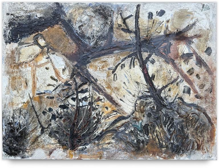 Catalogue raisonné, Henri Baviera, Branches calcinées — 1961