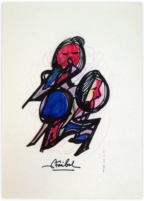 Catalogue raisonné, Edgar Stoëbel, abstract character — 