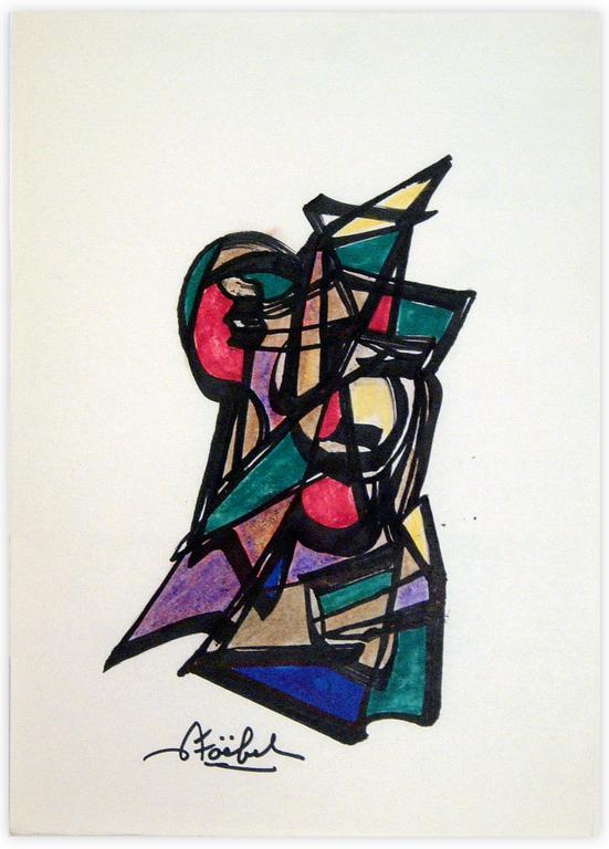 Catalogue raisonné, Edgar Stoëbel, abstract — 