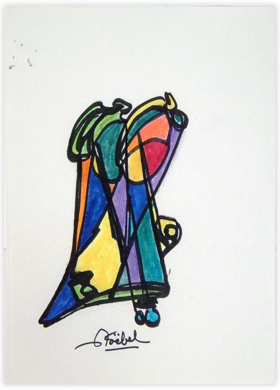 Catalogue raisonné, Edgar Stoëbel, abstract — 