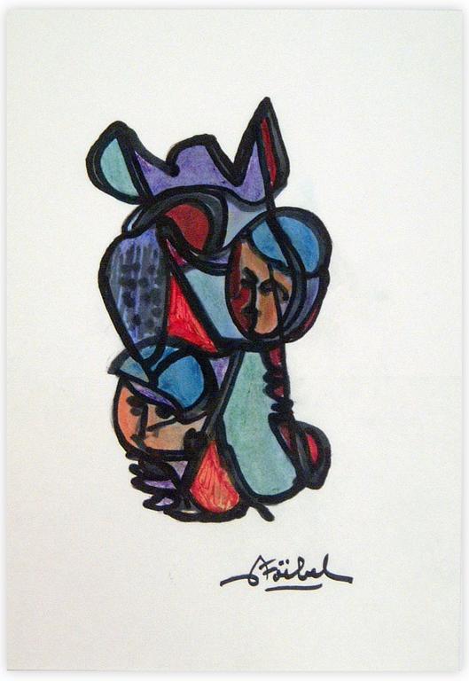 Catalogue raisonné, Edgar Stoëbel, abstract — 