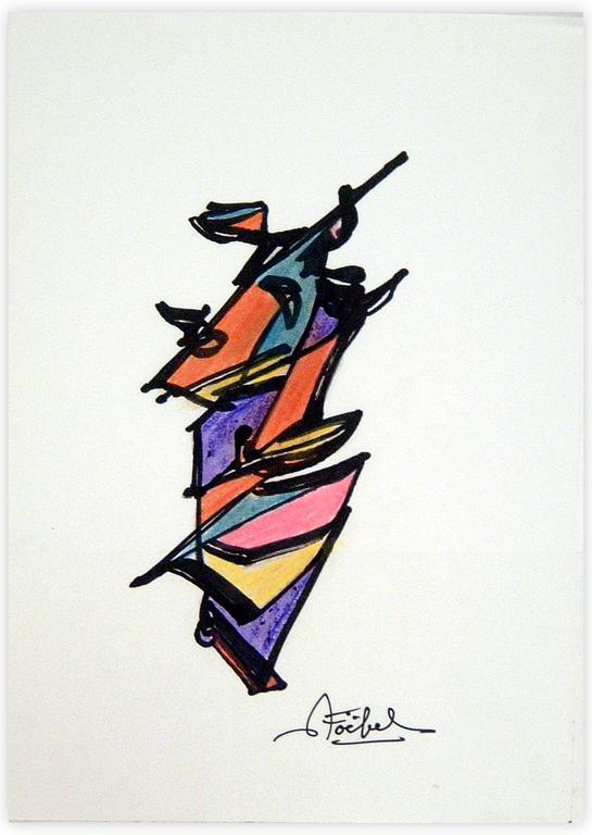 Catalogue raisonné, Edgar Stoëbel, abstract — 