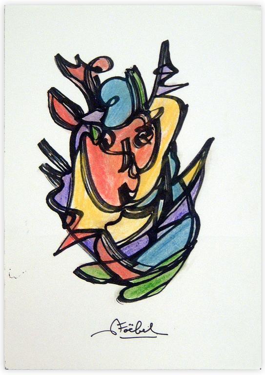 Catalogue raisonné, Edgar Stoëbel, abstract — 