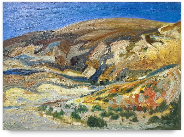 Catalogue raisonné, Henri Baviera, Collines de Rustrel — 1960