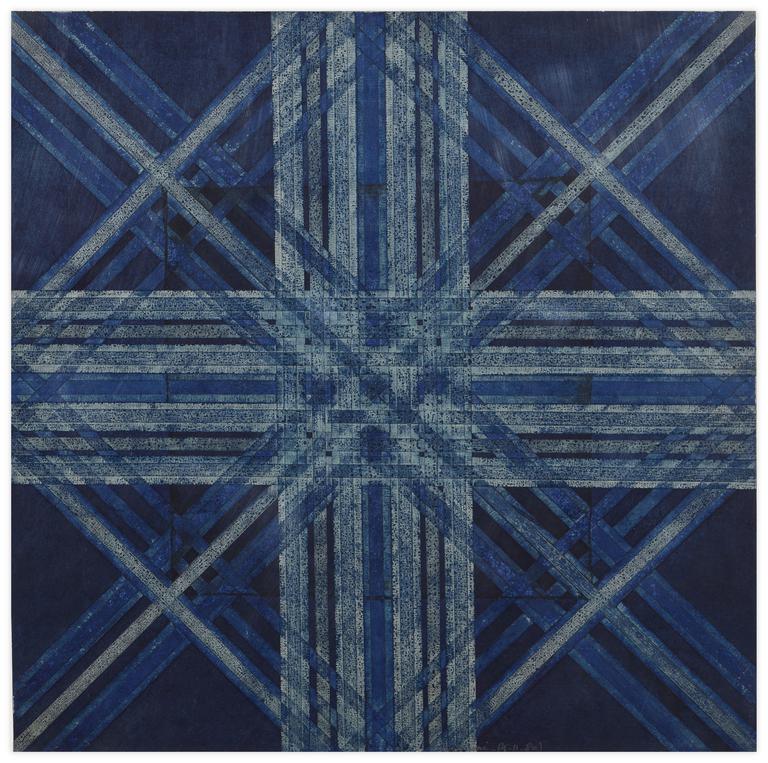 Catalogue raisonné, Henri Maccheroni, Égypte-bleu (1ère série) - 1980
