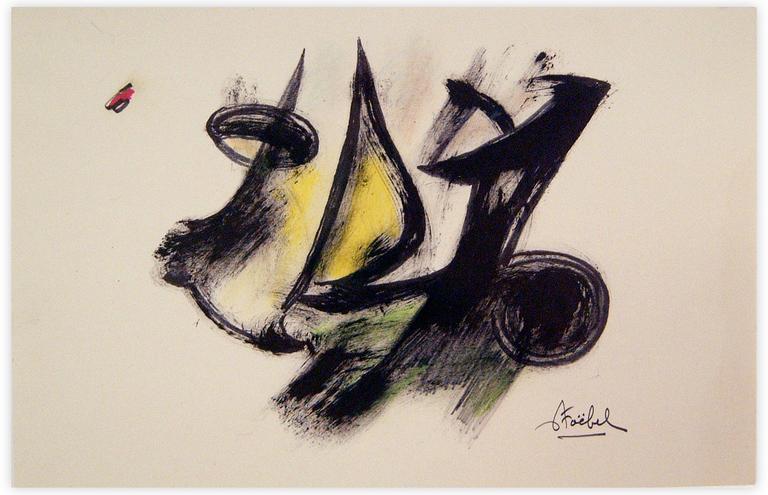 Catalogue raisonné, Edgar Stoëbel, abstract — 