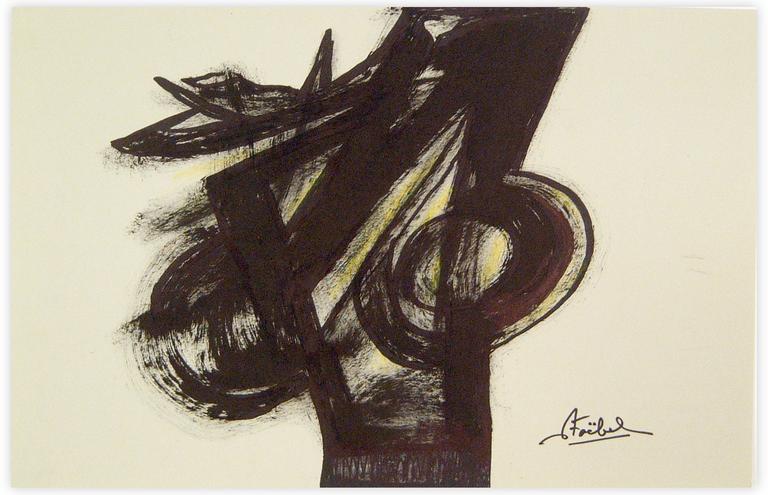 Catalogue raisonné, Edgar Stoëbel, abstract — 