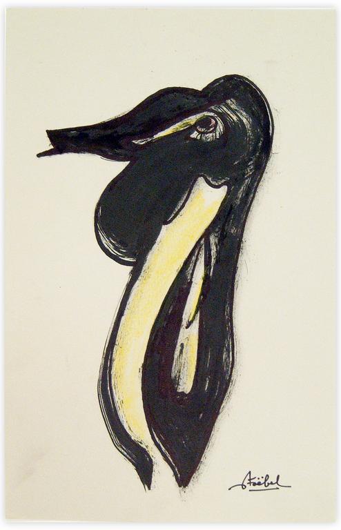 Catalogue raisonné, Edgar Stoëbel, abstract with the eye — 