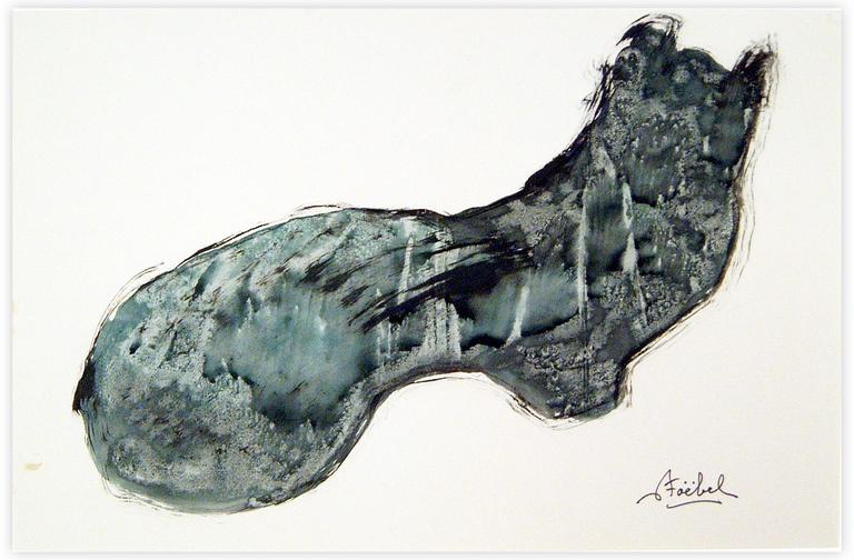 Catalogue raisonné, Edgar Stoëbel, "shadow in green" — 
