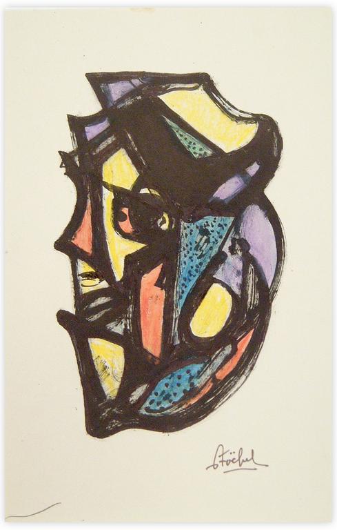 Catalogue raisonné, Edgar Stoëbel, abstract — 