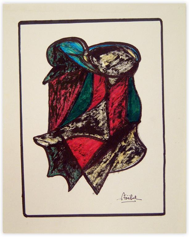Catalogue raisonné, Edgar Stoëbel, abstract — 