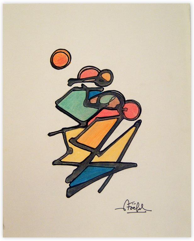 Catalogue raisonné, Edgar Stoëbel, abstract - "détachement" — 
