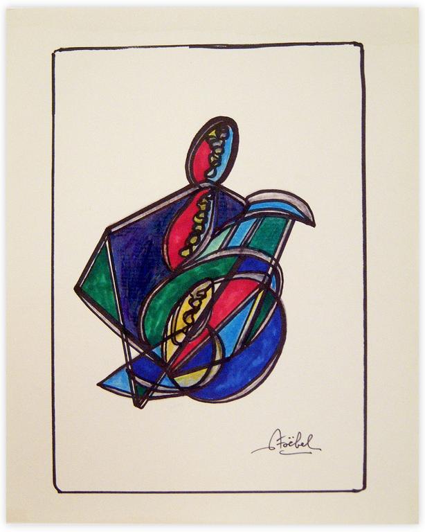 Catalogue raisonné, Edgar Stoëbel, abstract — 