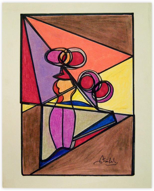 Catalogue raisonné, Edgar Stoëbel, abstract — 
